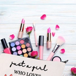 BDPWSS Chicken Lover Gifts Just a Girl Who Loves Peckers Funny Chicken Farmer Lover Cosmetic Makeup Bag Crazy Chicken Lady Travel Toiletry Bag For Women Girls (A girl loves Peckers) BDPWSS Chicken Lover Gifts Just a Girl Who Loves Peckers Funny Chicken Farmer Lover Cosmetic Makeup Bag Crazy Chicken Lady Travel Toiletry Bag For Women Girls (A girl loves Peckers)