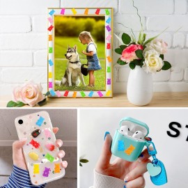 Palksky 160 Pcs Nail Charms 3d, Gummy Bear Nail Charms for Nail Decoration, Kawaii Nail Charms for Nail Art Supplies (8 Colors) Palksky 160 Pcs Nail Charms 3d, Gummy Bear Nail Charms for Nail Decoration, Kawaii Nail Charms for Nail Art Supplies (8 Colors)