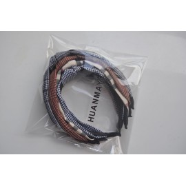 HUANMAYE Boho Headbands for Women Fashion No Slip Meartchy Vintage Womens Headbands Cross Elastic Hairbands Knotted Twist Top Knot Headband Head wrap Fashion Sport 8 pack