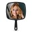 MIRRORNOVA Hand Mirror, Extra Large Barber Hairdressing Handheld Mirror with Handle for Salon, Square