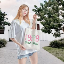 WCGXKO Sorority Gift Sorority Tote Bag Sorority Merchandise (Perfect 08 tote)