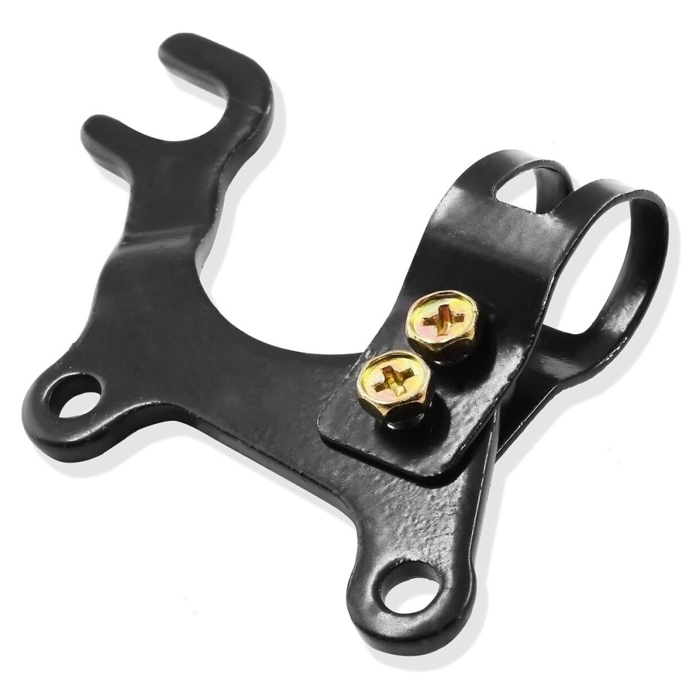 Qjaiune 0.87 Inch / 22mm Mountain Bike Disc Brake Frame Adapter Mounting Holder, Bicycle Disc Brake Conversion Brackets Suitable for BMX MTB