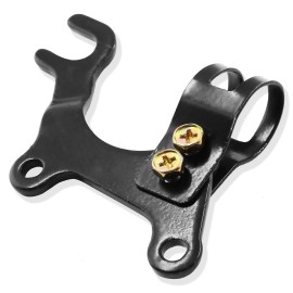 Qjaiune 0.87 Inch / 22mm Mountain Bike Disc Brake Frame Adapter Mounting Holder, Bicycle Disc Brake Conversion Brackets Suitable for BMX MTB