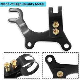 Qjaiune 0.87 Inch / 22mm Mountain Bike Disc Brake Frame Adapter Mounting Holder, Bicycle Disc Brake Conversion Brackets Suitable for BMX MTB