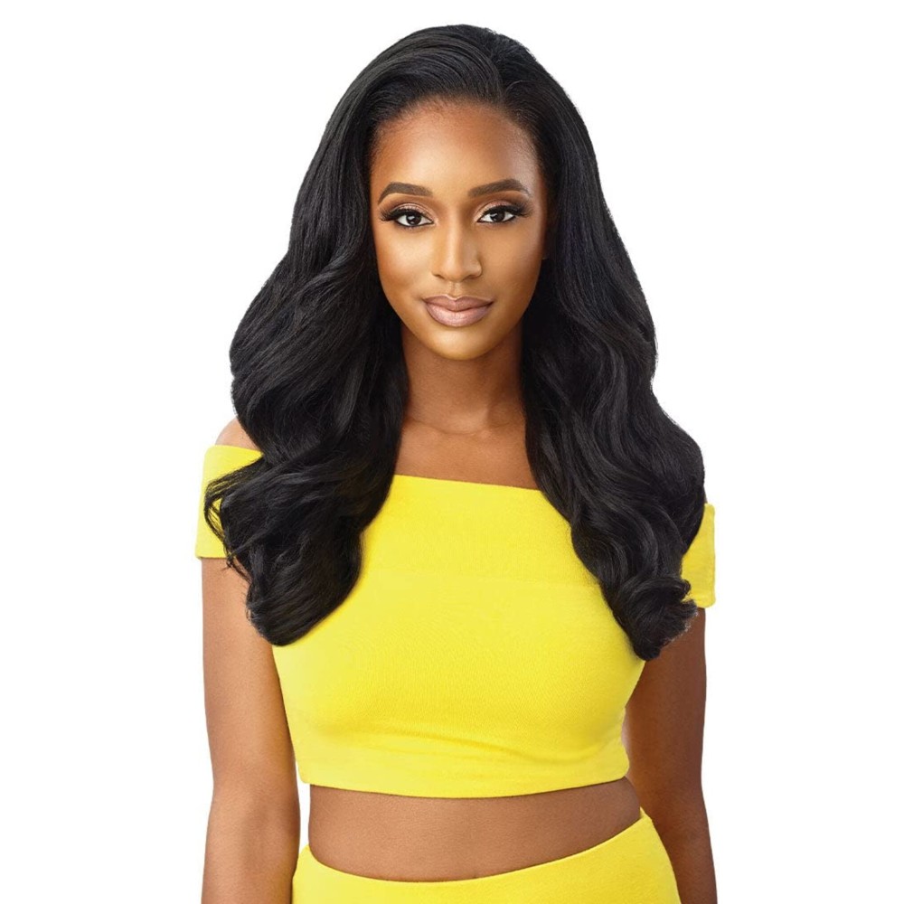 Converti-Cap Outre Wig Deluxe Cap Lays Flat Heat Resistant Fiber SUNDAY ROMANCE (DR2/CINSP)