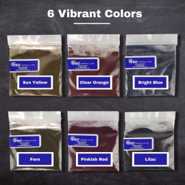 PRO Chemical Disc Golf Dye Starter Kit | Personalize Your Discs However You Want | Perfect for Beginners to Disc Dyeing | Stand Out from The Crowd | Pro Chem Disc Golf Dye Powder | 6