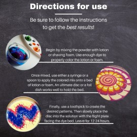 PRO Chemical Disc Golf Dye Starter Kit | Personalize Your Discs However You Want | Perfect for Beginners to Disc Dyeing | Stand Out from The Crowd | Pro Chem Disc Golf Dye Powder | 6