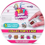 5 Surprise Toy Mini Brands Series 2 Collector\'s Case Store & Display 30 Minis with 5 Exclusive Minis by ZURU