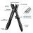 VOGARB Toenail Clippers for Thick Nails Safety Lock Extra Large Wide Jaw Opening Premium Nail Clippers with File Heavy Duty Fingernail Cutter No Splash for Men Women Adult Seniors (Black with File)