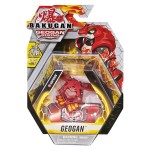 Bakugan Geogan Rising 2021 Pyrus Amphrog Geogan (Viloch Combiner Part 6 of 7) Collectible Action Figure and Trading Cards