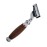 Union Razors SS4RZ Razor with Wood Handle - Brown