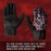 RYMNT Full Fingers Workout Gloves for Men,Padded Weight Lifting Gloves with Wrist Wrap Support for Gym Fitness Weightlifting Exercise, Bodybuilding & Strength Training.Skull-Small
