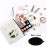 LEVLO Fairy Tale Cosmetic Make Up Bag Fairy Pixie Fans Inspired Gift You Are Braver Stronger Smarter Than You Think Fairy Makeup Zipper Pouch Bag (Always Tink)