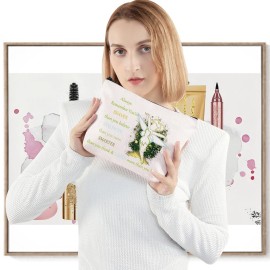 LEVLO Fairy Tale Cosmetic Make Up Bag Fairy Pixie Fans Inspired Gift You Are Braver Stronger Smarter Than You Think Fairy Makeup Zipper Pouch Bag (Always Tink) LEVLO Fairy Tale Cosmetic Make Up Bag Fairy Pixie Fans Inspired Gift You Are Braver Stronger Smarter Than You Think Fairy Makeup Zipper Pouch Bag (Always Tink)