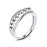 ASGIFT 925 Sterling Silver Anti Anxiety Ring for Women Fidget Rings for Anxiety with 8 Spinner Beads Dainty Stress Relief Silver Ring Jewelry Gifts