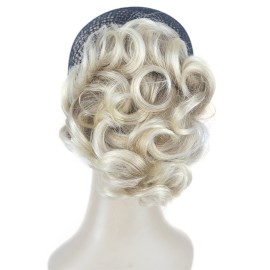 Aimole 6 Short Curly Synthetic Ponytail Clip in Claw Extensions 80g with a jaw/claw clip(15BT613)