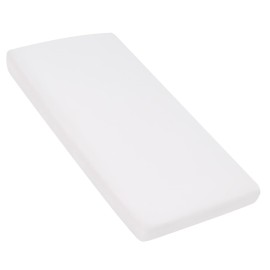 Nap Mat Sheet 24 x 48 x 4 Fitted Elastic Corners Preschool Day Care Rest Nap Mat Cover, Soft & Breathable Baby Sheets for Regalo My Cot Portable Toddler Bed and Joovy Travel Cot, White