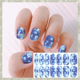 WOKOTO 20 Sheets Marble Peel and Stick Nail Polish Strips - Candy Color Gradient Full Marble Nail Polish Stickers Wraps for Women Girls with Nail File Stick On Nail Strips WOKOTO 20 Sheets Marble Peel and Stick Nail Polish Strips - Candy Color Gradient Full Marble Nail Polish Stickers Wraps for Women Girls with Nail File Stick On Nail Strips