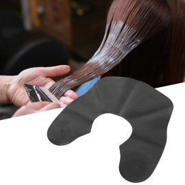 Salon Collar, Silicone Barber Salon Shawl Collar Hair Dye Cape Haircut Hair Cutting Coloring Accessory