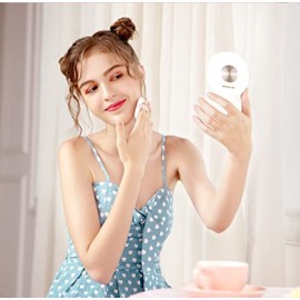 ACHORO Makeup Mirror Multi-Functional Suitable for Wallet Pouch - 3X Magnifying with Light - Premium Quality Led, Dimmable, Compact & Rechargeable - Portable Travel Lighted Beauty Makeup Mirror ACHORO Makeup Mirror Multi-Functional Suitable for Wallet Pouch - 3X Magnifying with Light - Premium Quality Led, Dimmable, Compact & Rechargeable - Portable Travel Lighted Beauty Makeup Mirror