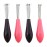 Honbay 4PCS Hair Brush Cleaning Tool Mini Comb Cleaner Brush Small Hair Brush Combs with Plastic Handle for Removing Hair Dust Home Salon Use