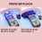 MelodySusie UV Gloves for Nails - Lamp Protection, Pink of Love Gel Manicure, Nail Art Skin Care Fingerless Shield