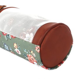 TOURBON Canvas Golf Bag for Women Driving Range Travel Course Club Carry Case