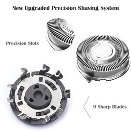 Suleto SH50/52 Replacement Heads Compatible with Philips Series 5000 Electric Shaver, Sh50 Replacement Blades Head Compatible with noreclo Series 5000, ATXX(S5xxx), PTXX (PT8xx, PT7xx) 3-Pack W/Brush Suleto SH50/52 Replacement Heads Compatible with Philips Series 5000 Electric Shaver, Sh50 Replacement Blades Head Compatible with noreclo Series 5000, ATXX(S5xxx), PTXX (PT8xx, PT7xx) 3-Pack W/Brush