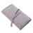 ericotry 1Pcs Makeup Brush Rolling Case Pouch Holder Cosmetic Bag Organizer with Belt Strap for Travel Home Use (Gray)