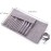 ericotry 1Pcs Makeup Brush Rolling Case Pouch Holder Cosmetic Bag Organizer with Belt Strap for Travel Home Use (Gray)