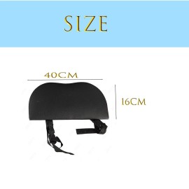 HOINCO Massage Table Armrest Hanging Arm Rest Sling Board Armrest Support, Hanging Armrest Frame for Folding Massage Table-Black