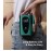 MelodySusie 35000RPM MM400C Nail Drill Professional, Rechargeable Cordless Nail File Portable Efile for Acrylic Gel Nails Remove, 8Pcs Nail Drill Bits, Low Noise Low Heat, Sparkle Plus, Green