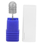 2.35mm Pedicure Nail Drill Bit, Stainless Steel Foot Dead Skin Removal, Polishing Head Accessories Tool(B3C)