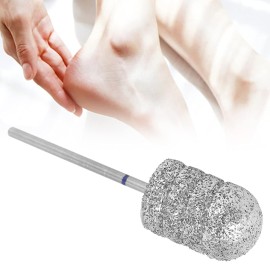 2.35mm Pedicure Nail Drill Bit, Stainless Steel Foot Dead Skin Removal, Polishing Head Accessories Tool(B3C)