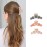 3 Pcs Metal Hair Claw Clips with Flower 2.8 Inch Non slip Jumbo Hair Clip for Women Thin Hair, 90\'s Strong Hold Hair Clips for Thick Hair, Rhinestone Hair Styling Accessories
