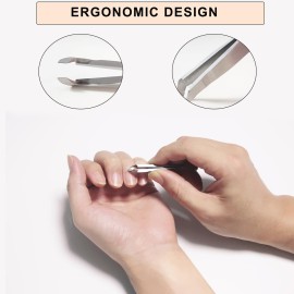 Mini Nail Cuticle Trimmer Kit Cuticle Nipper Cutter Nail Polish Pusher Cuticle Peeler Scraper Perfect for Hang nails - for Fingernails and Toenails(1 Pack) Mini Nail Cuticle Trimmer Kit Cuticle Nipper Cutter Nail Polish Pusher Cuticle Peeler Scraper Perfect for Hang nails - for Fingernails and Toenails(1 Pack)