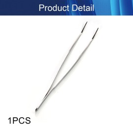Hegebeck Stainless Steel Tweezers, 200mm 430 Multi Purpose Curved Tweezer, for Facial Ingrown Hairs Splinter Remover, Plants, Daily Beauty Tool with Bent Tip, 1pcs Hegebeck Stainless Steel Tweezers, 200mm 430 Multi Purpose Curved Tweezer, for Facial Ingrown Hairs Splinter Remover, Plants, Daily Beauty Tool with Bent Tip, 1pcs
