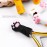 3Pcs/Set Cute Cat Paw Shape Silicone Nipper Cover Protective Sleeve Cases For Manicure Pedicure Tool Protector Nail Cuticle Scissors Tweezers Cap