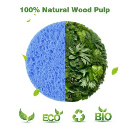 METUUTER 50 PCS Compressed Facial Sponges for Estheticians- 100% Natural Cellulose Face Sponge Professional Cosmetic Spa Sponges for Face Cleansing, Massage, Pore Exfoliating, Mask, Makeup Removal METUUTER 50 PCS Compressed Facial Sponges for Estheticians- 100% Natural Cellulose Face Sponge Professional Cosmetic Spa Sponges for Face Cleansing, Massage, Pore Exfoliating, Mask, Makeup Removal