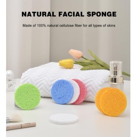 METUUTER 50 PCS Compressed Facial Sponges for Estheticians- 100% Natural Cellulose Face Cleansing Sponge Spa Sponges for Face Cleansing, Massage, Pore Exfoliating, Mask, Makeup Removal METUUTER 50 PCS Compressed Facial Sponges for Estheticians- 100% Natural Cellulose Face Cleansing Sponge Spa Sponges for Face Cleansing, Massage, Pore Exfoliating, Mask, Makeup Removal