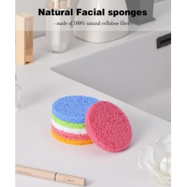 METUUTER 50 PCS Compressed Facial Sponges for Estheticians- 100% Natural Cellulose Face Cleansing Sponge Spa Sponges for Face Cleansing, Massage, Pore Exfoliating, Mask, Makeup Removal METUUTER 50 PCS Compressed Facial Sponges for Estheticians- 100% Natural Cellulose Face Cleansing Sponge Spa Sponges for Face Cleansing, Massage, Pore Exfoliating, Mask, Makeup Removal