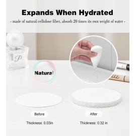 METUUTER 50 PCS Compressed Facial Sponges for Estheticians- 100% Natural Cellulose Face Cleansing Sponge Spa Sponges for Face Cleansing, Massage, Pore Exfoliating, Mask, Makeup Removal METUUTER 50 PCS Compressed Facial Sponges for Estheticians- 100% Natural Cellulose Face Cleansing Sponge Spa Sponges for Face Cleansing, Massage, Pore Exfoliating, Mask, Makeup Removal