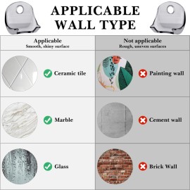 Linkidea 2 Pack Wall Mount Razor Holder for Shower Wall, Self Adhesive Shaver Bathroom Hooks Hanger Compatible with Gillette Venus Platinum, Fusion 5 Proshield & Proglide, Mach 3 Classic (Grey) Linkidea 2 Pack Wall Mount Razor Holder for Shower Wall, Self Adhesive Shaver Bathroom Hooks Hanger Compatible with Gillette Venus Platinum, Fusion 5 Proshield & Proglide, Mach 3 Classic (Grey)