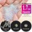 Tiny Nail Rhinestones 5000PCs 1.7mm Mini Pixie AB Glass Crystals for Nail Art Manicure Iridescent Long Lasting Shine Small Rhinestone Micro Dust Glitter Caviar Bead Sugar Gem