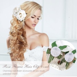 Waydress 12 Pieces Rose Flower Hair Clip Rose Brooch Floral Clips Mexican Flower Hair Pins Accessories for Women Mother Bridal Flamenco Dancer Wedding Party Supplies Waydress 12 Pieces Rose Flower Hair Clip Rose Brooch Floral Clips Mexican Flower Hair Pins Accessories for Women Mother Bridal Flamenco Dancer Wedding Party Supplies