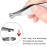 Nasal Clippers for Men/Women - Nasal Hair Trimmer - Universal Nose & Ear Hair Trimming Tweezers - Facial Manual Clippers (1 Pack Stainless Steel)