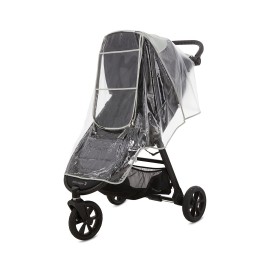 First Essentials Stroller Rain Cover Universal, Baby Travel Weather Shield, Windproof Waterproof, Protect from Dust Snow (Clear)