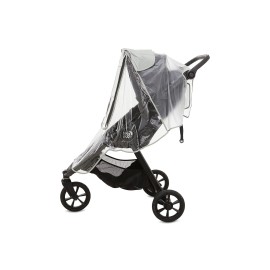 First Essentials Stroller Rain Cover Universal, Baby Travel Weather Shield, Windproof Waterproof, Protect from Dust Snow (Clear)