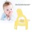 BORDSTRACT Adjustable Thumb Sucking Finger Protector, Silicone Thumb Sucking Stop, Baby Finger Protector Prevent Thumbsucking for Infant Kids Finger Guard (Yellow)
