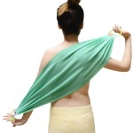 LeapLife Exfoliating Back Scrubber, Body Back Scrubber Towel for Shower, Bath Wash Scrub Cloth Washcloth Washer for Men Women Exfoliation, Body Scrubbing Brush Exfoliator, Roughness 250D